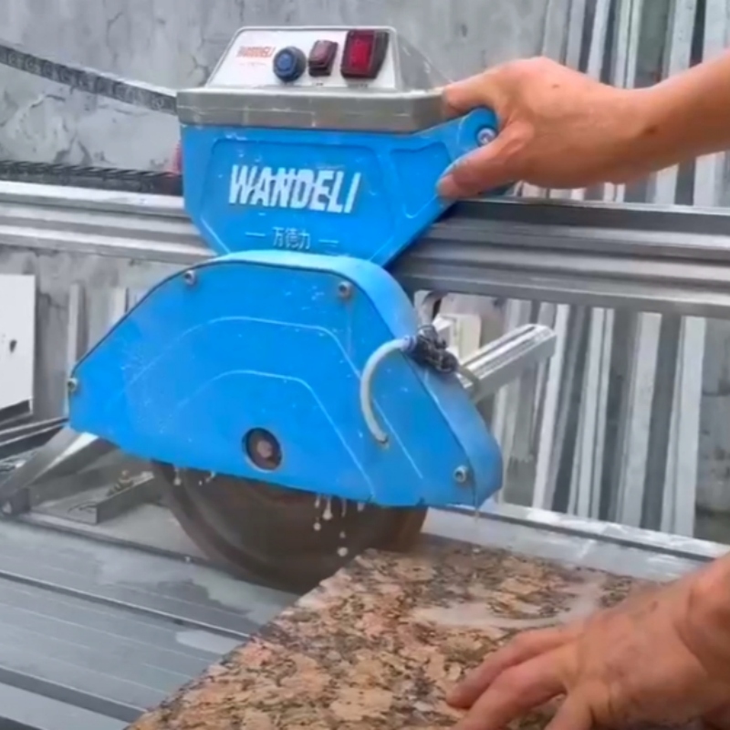 QX series semi-automatic tile cutting machine manual operation video