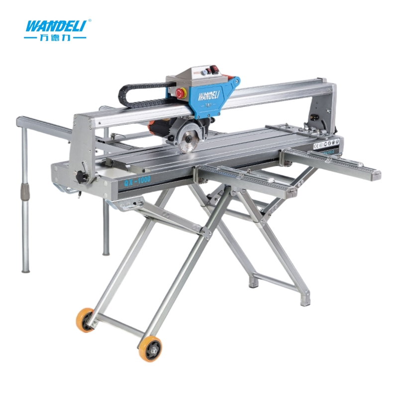 Wandeli tile cutting machine site work video