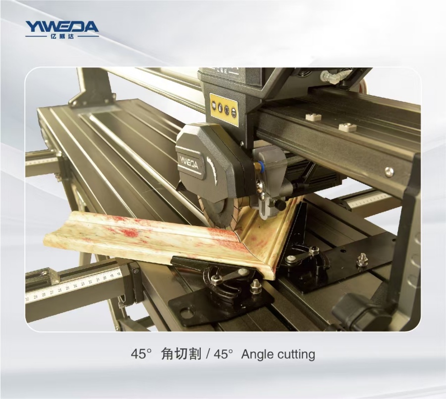 Automatic brushless cutting machine for tile